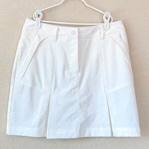 Annika Cutter and Buck White Skort with pockets Size 6